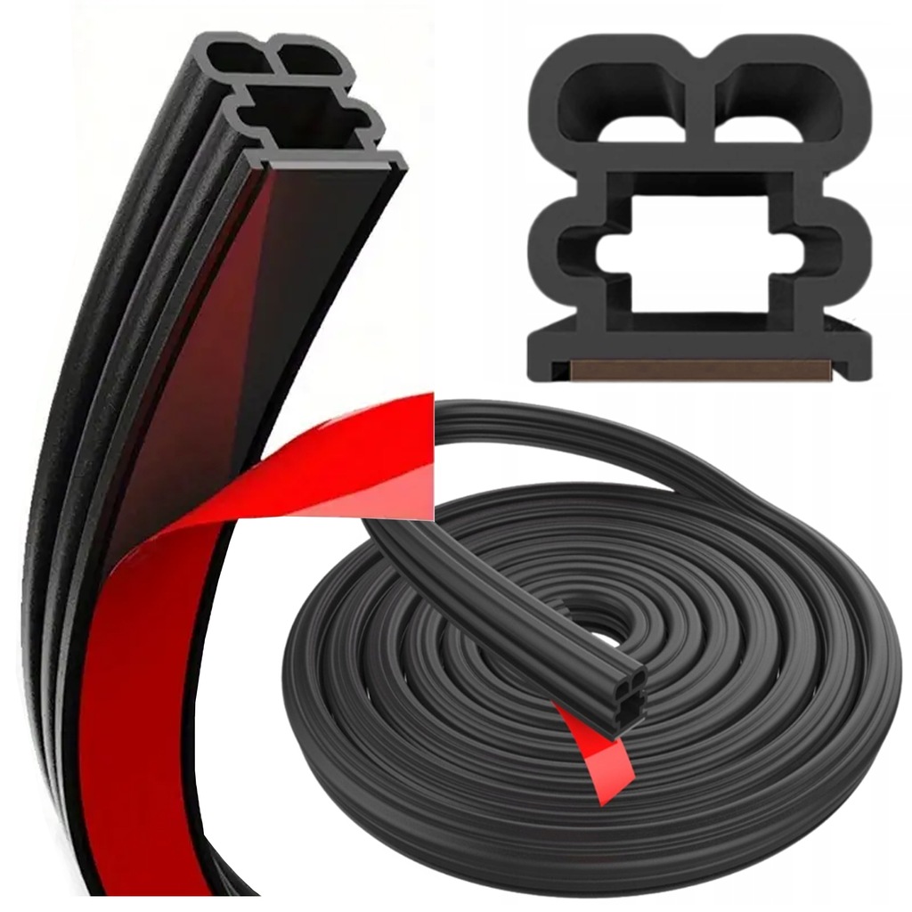 фото №1, Прокладка дверь автомобильных защита край 5m samoprzylepna универсальная