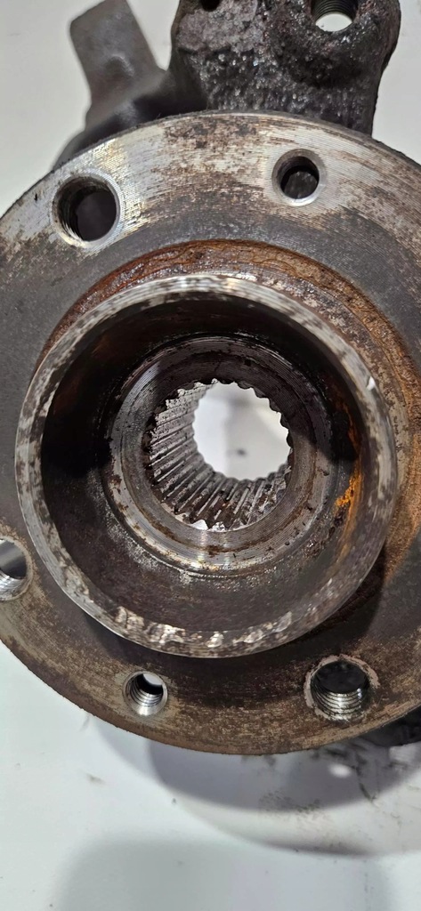 фото №3, Поворотный кулак ступица правый перед ranault wind 2010-13