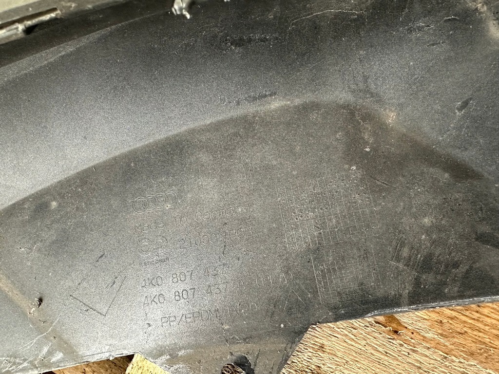 фото №7, Бампер перед передній audi a6 c8 4k0 18- 4k0807437 + підсилювач 4k0807233a