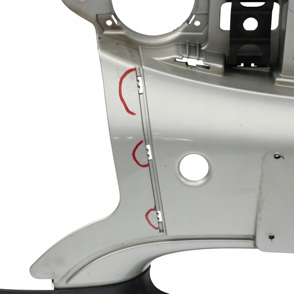 фото №10, Smart fortwo c450 бампер панель кузов передний silver серебристый металлик ead