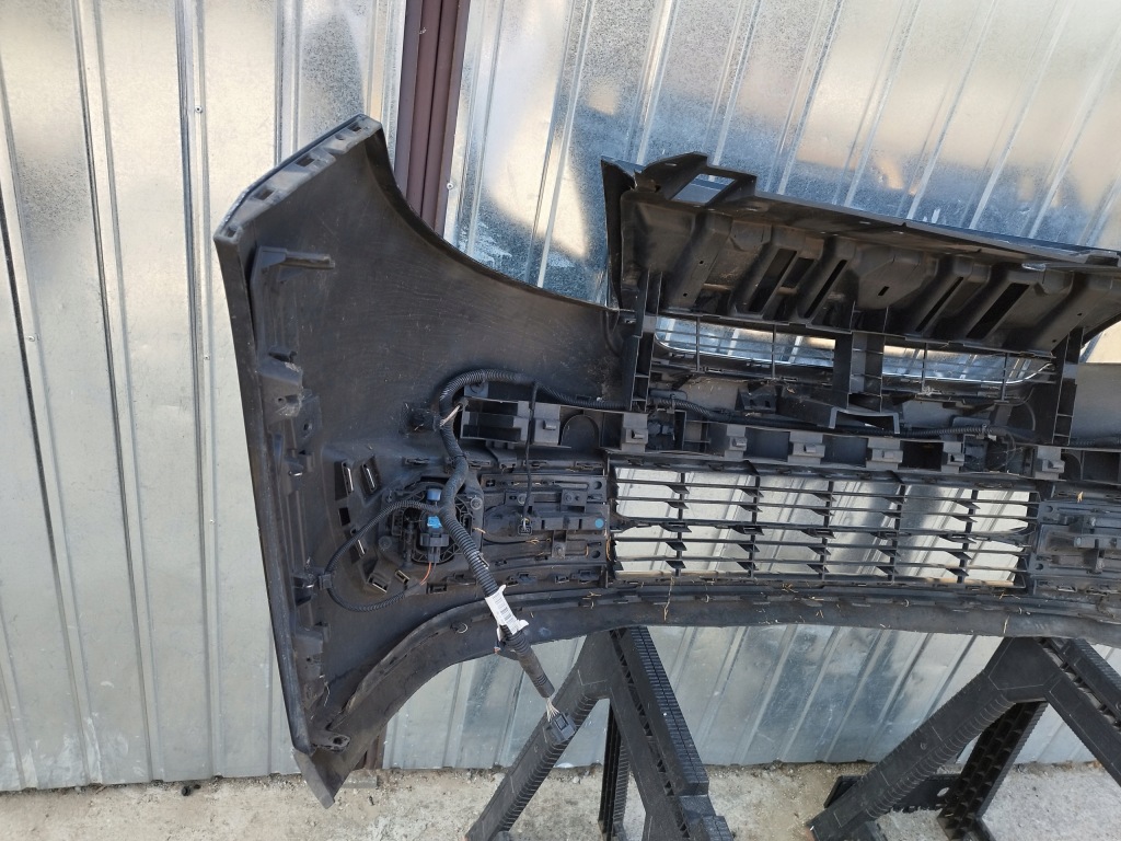 фото №14, Бампер перед хром renault grand scenic iii 3 lift 2012-2016 tegne led pdc