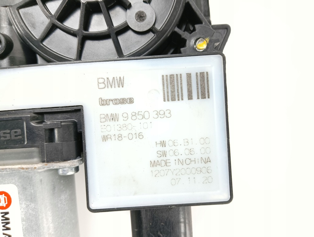 фото №11, Подъемник стекло левый задняя bmw 2 f44 9850393 9851139