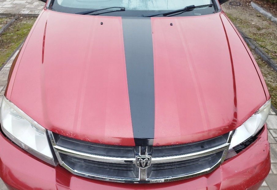 фото №1, Капот dodge avenger колір червоний гарантія