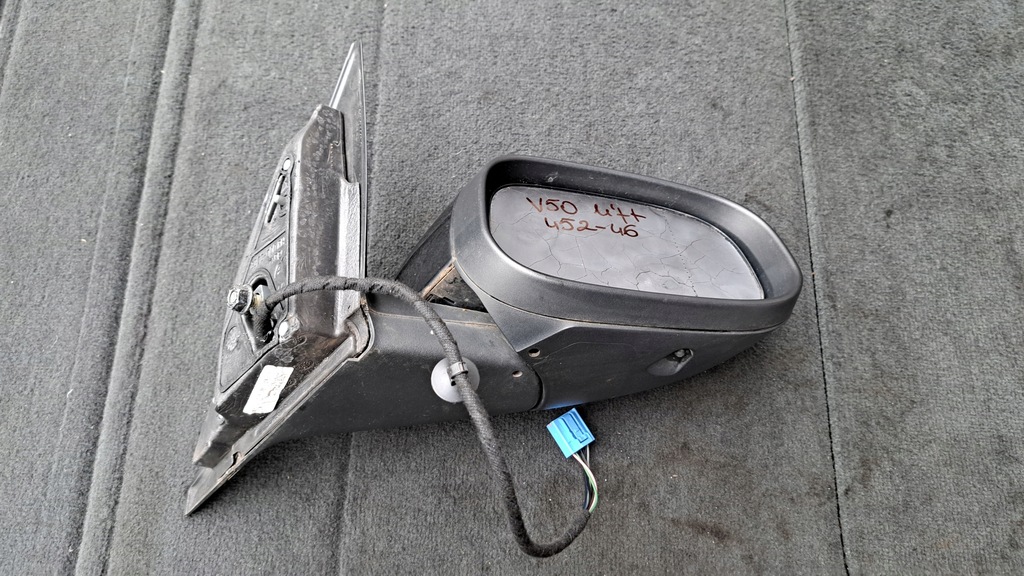 фото №5, Зеркало правое volvo v50 s40 ii lift 06-10 fl 6 pinów кабели 452-46 europa