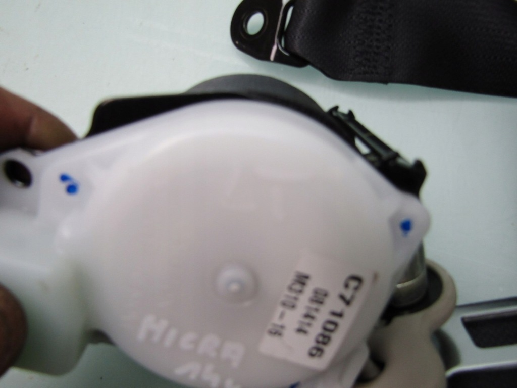 фото №7, Micra k13 14r pas натягувач лівий задній задня задній