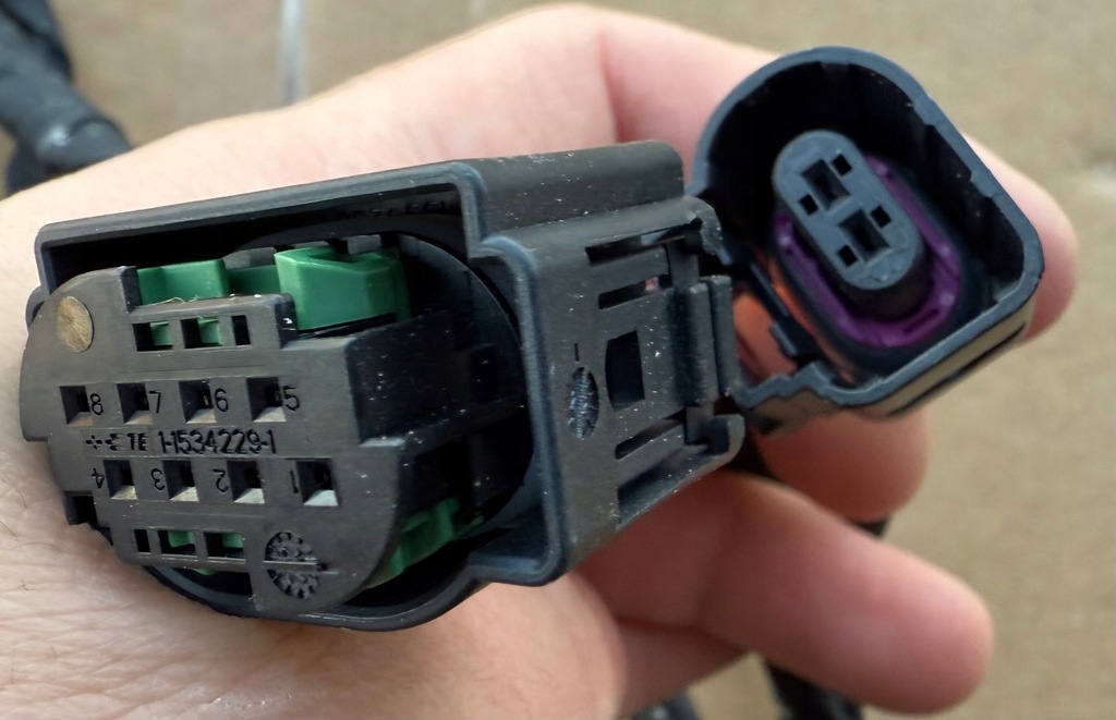 фото №8, Audi q8 4mn жгут кабели электропроводка бампер перед передняя pdc 4m8971095hd