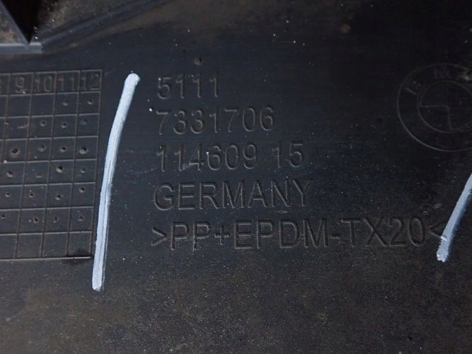 фото №14, Bmw f10 f11 5 lift 13- бампер передний перед