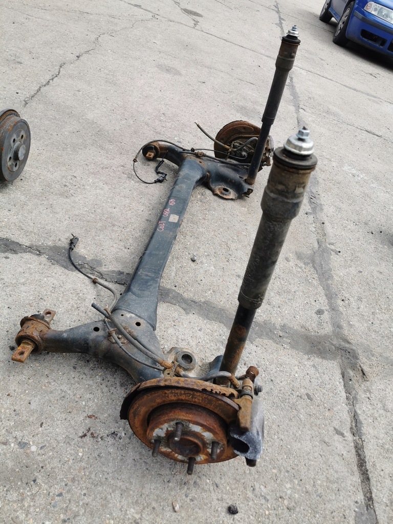 фото №3, Mitsubishi colt czc балка підвіска oś задня задня 08 r