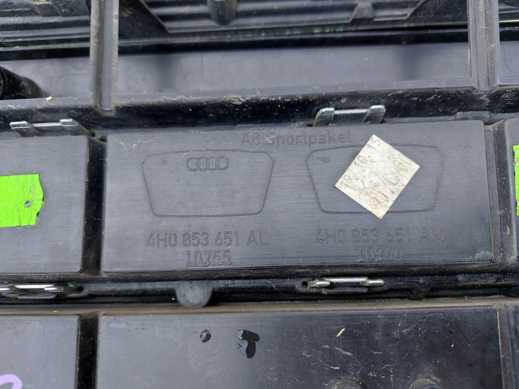 фото №15, Audi a8 d4 4h0 lift 14- решётка радиатора решётка радиатора