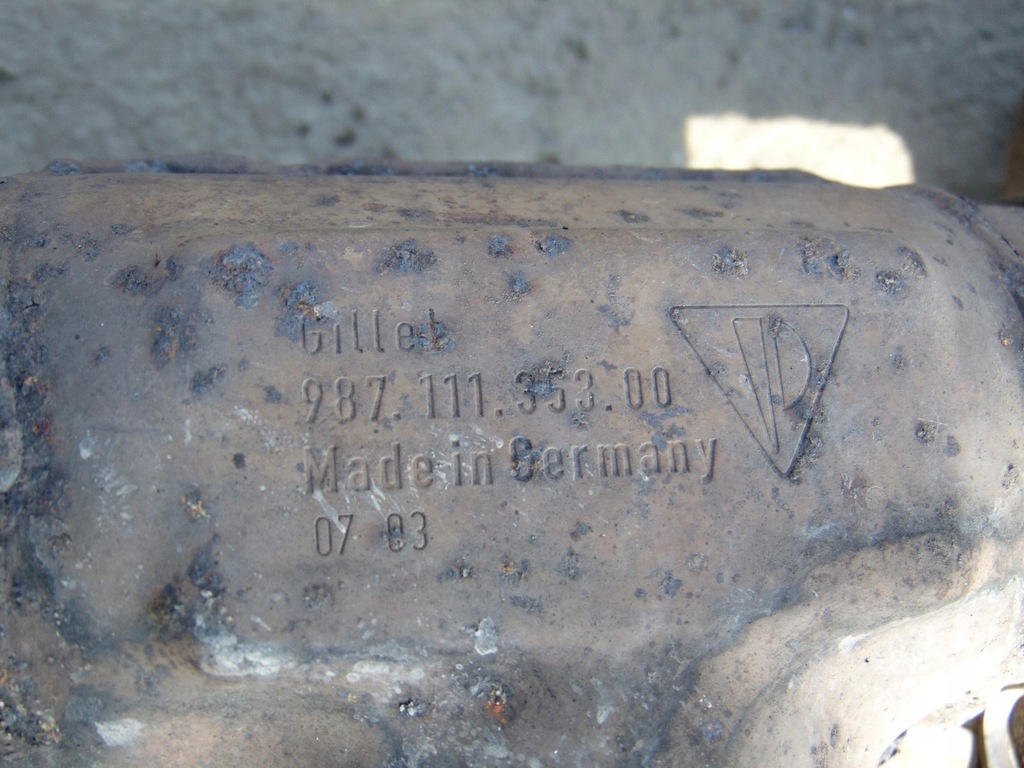 фото №8, Вихлоп гасник porsche cayman boxster 987 2.7 07r