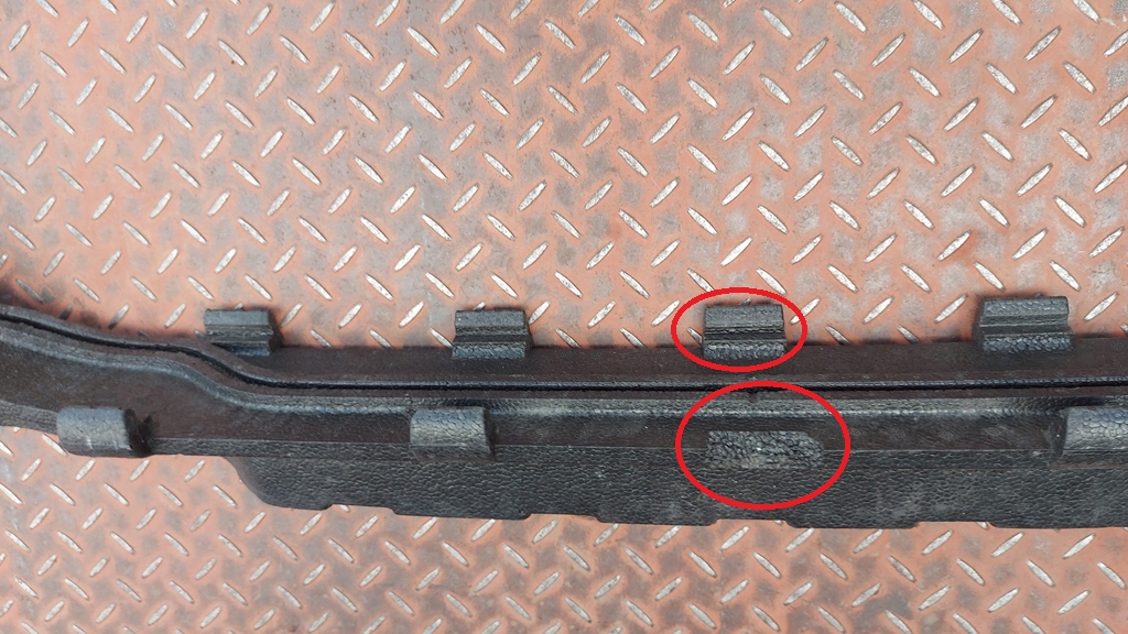 Абсорбер пенопласт бампера перед передний mini countryman f60 Оригинал