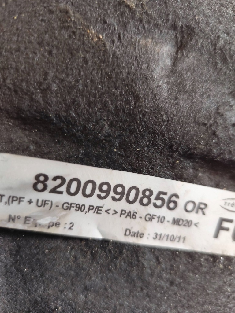 фото №6, Renault megane iii scenic iii gt 09- 2.0 dci 160km захист двигуна кришка