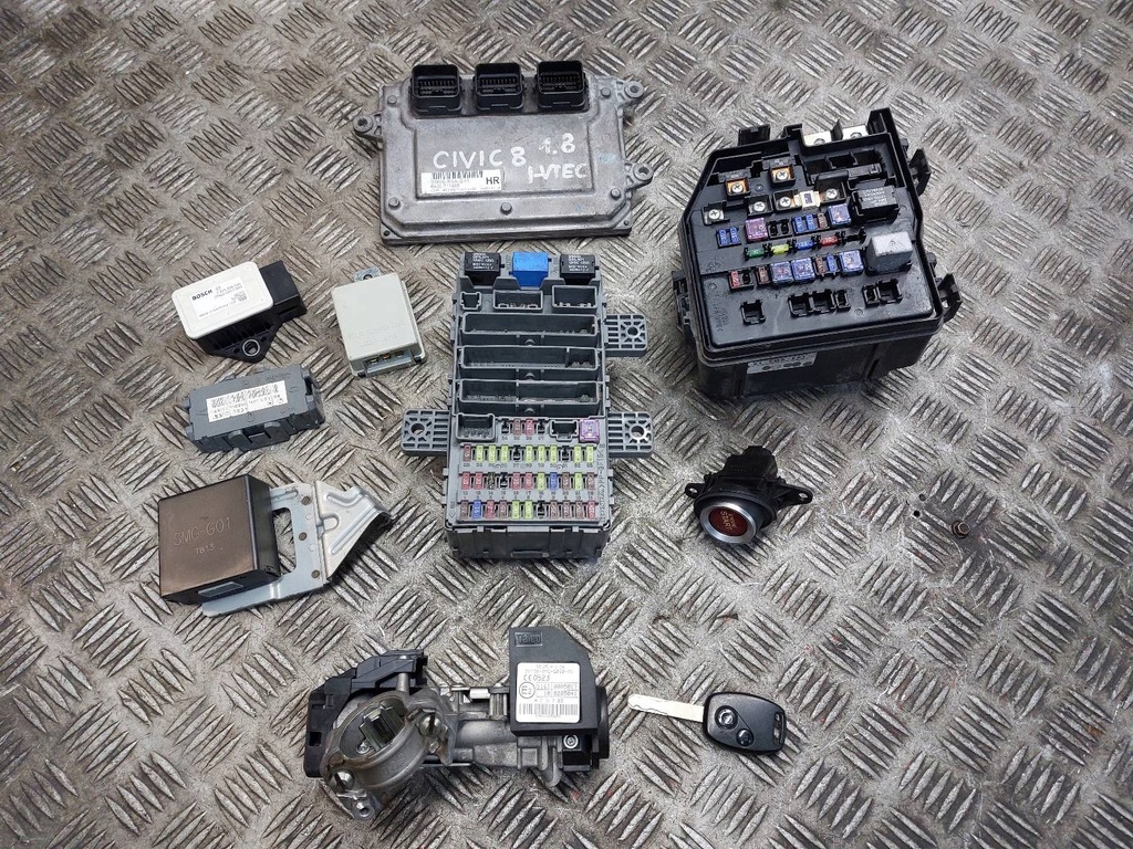 фото №1, Набор стартовый иммобилайзер honda civic viii ufo 1.8 16v 37820-rsa-g13