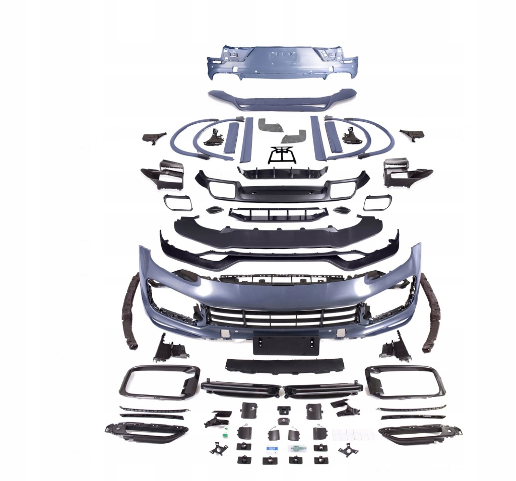 фото №1, Porsche cayenne coupe turbo+ techart набор bodykit