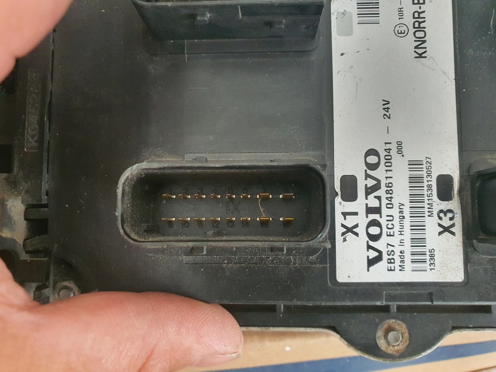 фото №5, Блок керування ebs ecu модуль volvo fh 4 fm 0486110041