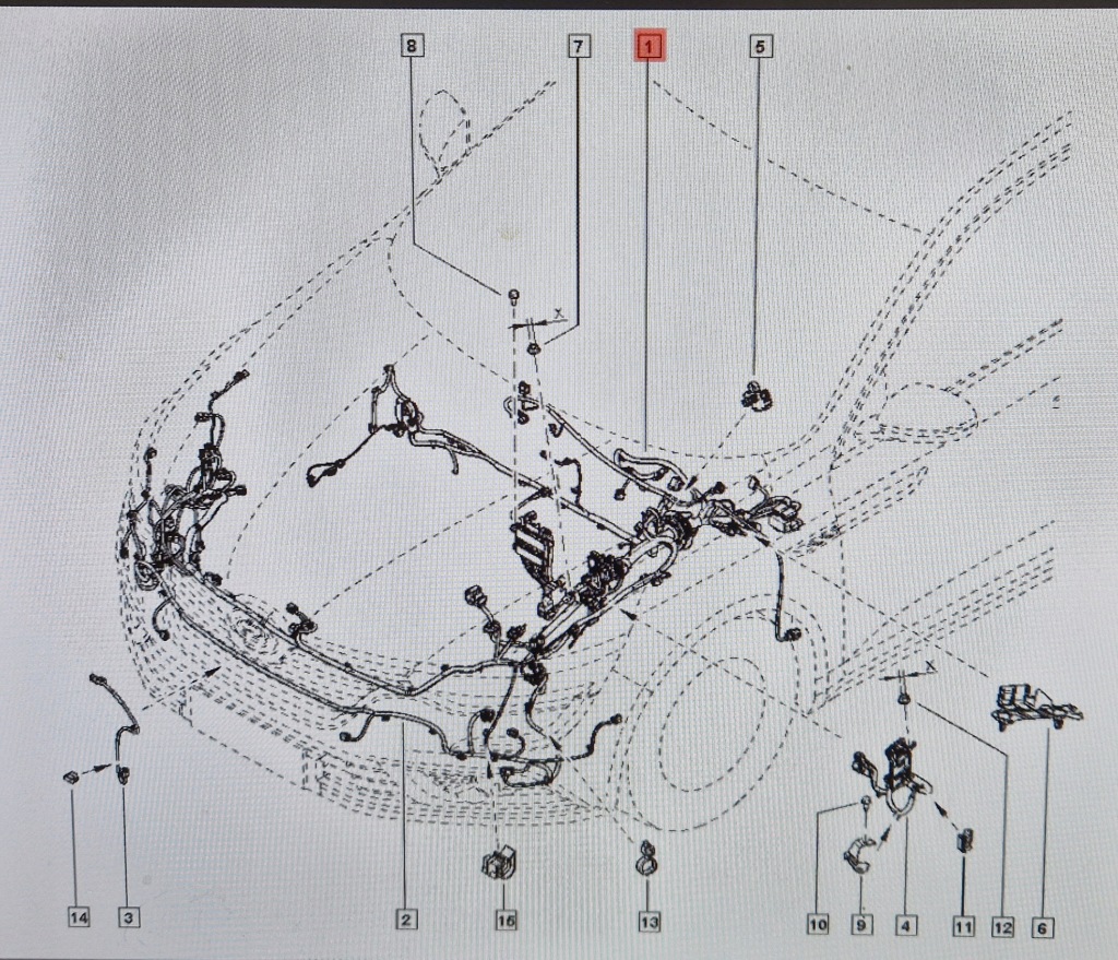 фото №8, Джгут електрична renault talizman бензин nowa
