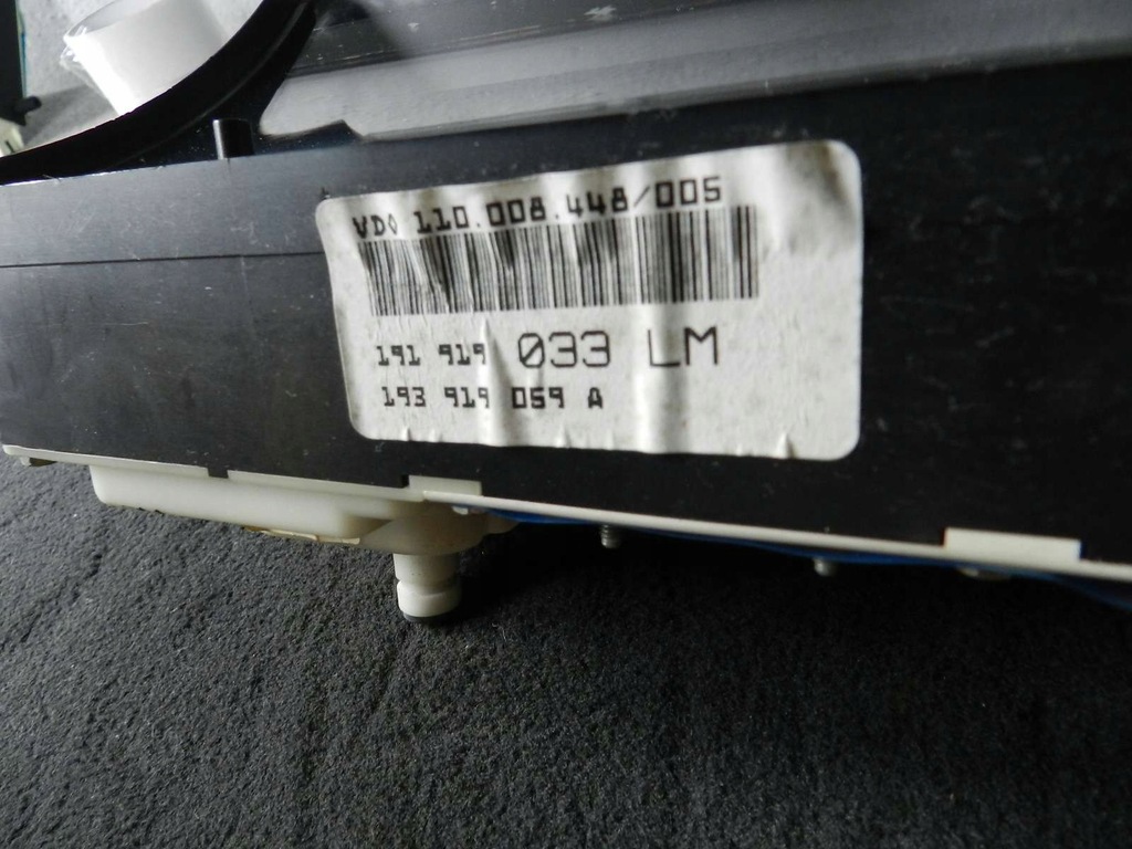 фото №5, Vw golf ii 191 лічильник прилади 191919033lm