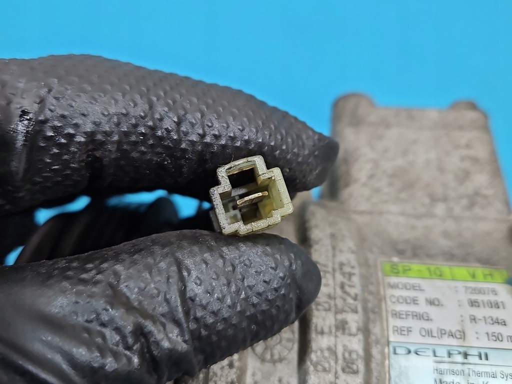 фото №7, Компресор кондиціонера компресор 96473634 chevrolet aveo t250 1.2b