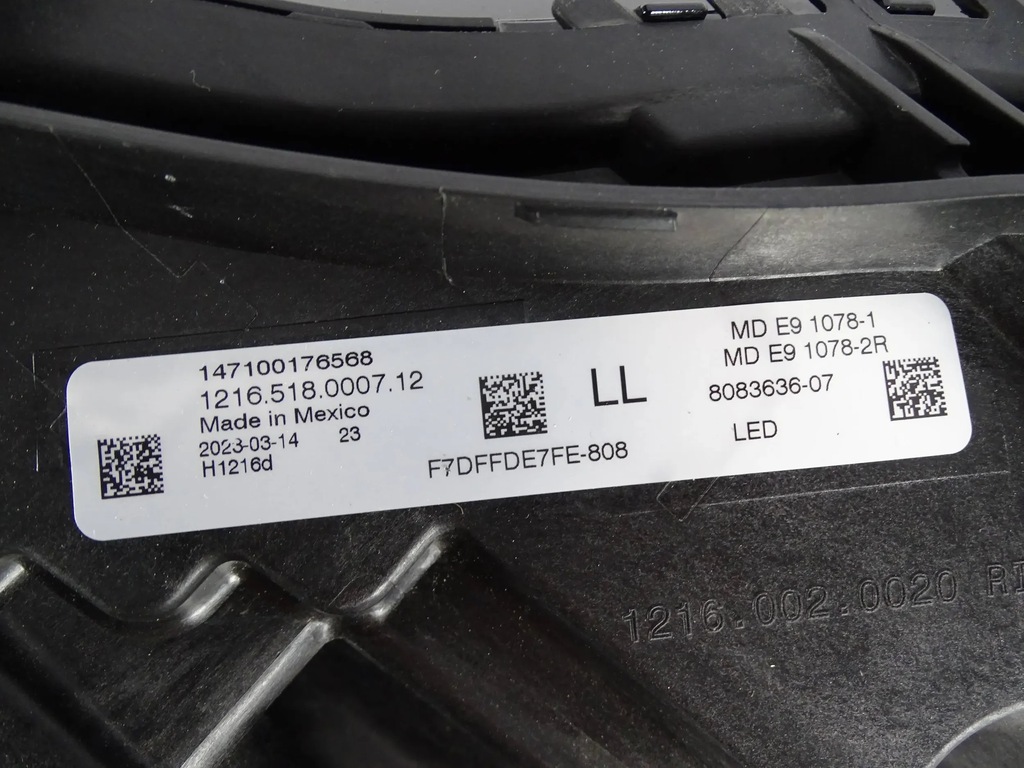 фото №7, Лампа bmw 2 g42 g87 black shadow оригинальный номер 8083636-07