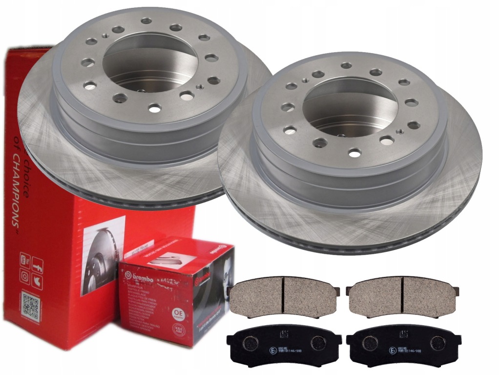 Купити Гальмівні диски гальмівні колодки brembo задні land cruiser prado 312mm