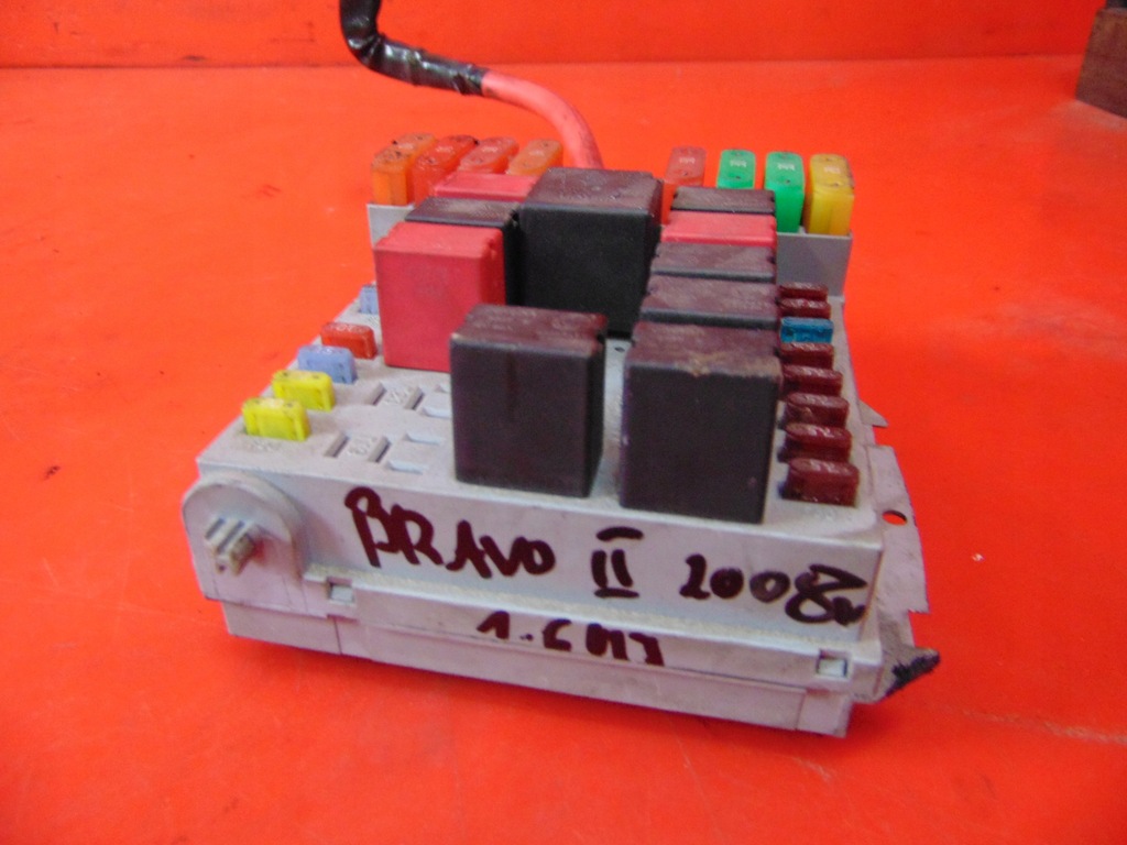 фото №12, Fiat bravo 2 ii 1.6 mj бортовой компьютер замок зажигания набор