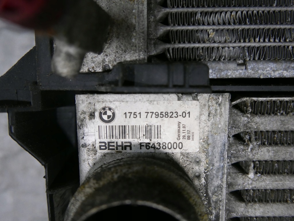 фото №6, Bmw e60 e61 комплект радиатор 7787440 7795823