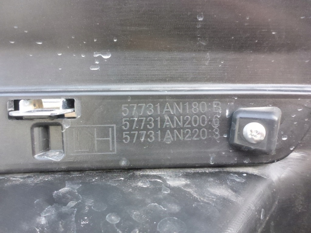 фото №11, Subaru outback b16 bt 2020- рамка накладка решётка радиатора бампера перед противотуманная фара or