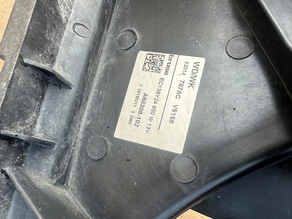 фото №6, Вентилятор радіатор jeep grand cherokee mk2 iv 68252638ac 20r