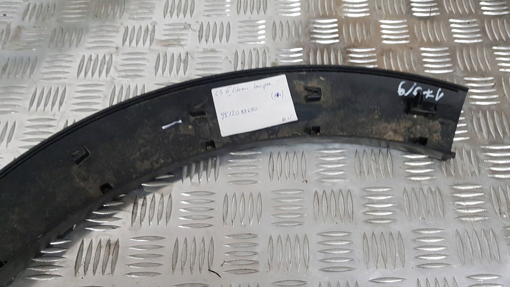 фото №6, Citroen c3 iii молдинг крыла расширитель арки левый перед