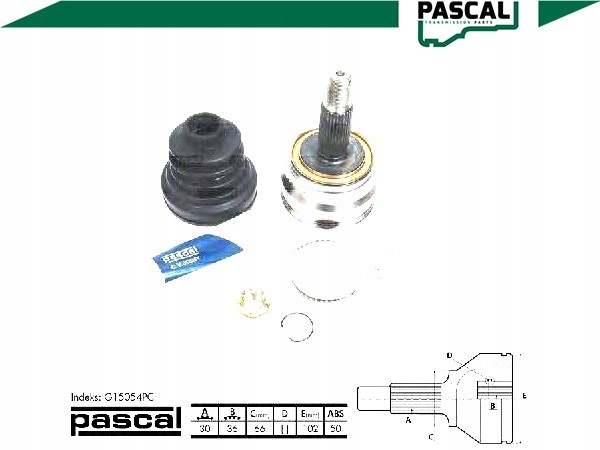 Pascal набор шрус  приводной mitsubishi montero Цена