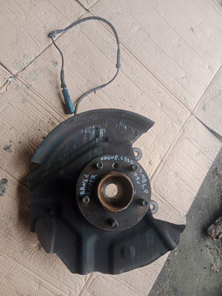 фото №1, Поворотний кулак диск лівий перед range rover vogue l322