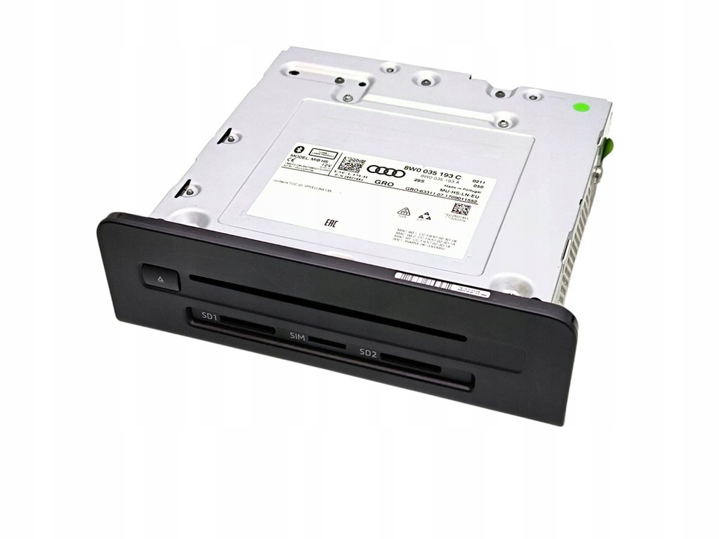 фото №1, Audi a4 s4 b9 2018 панель / радиопроигрыватель cd/dvd/gps