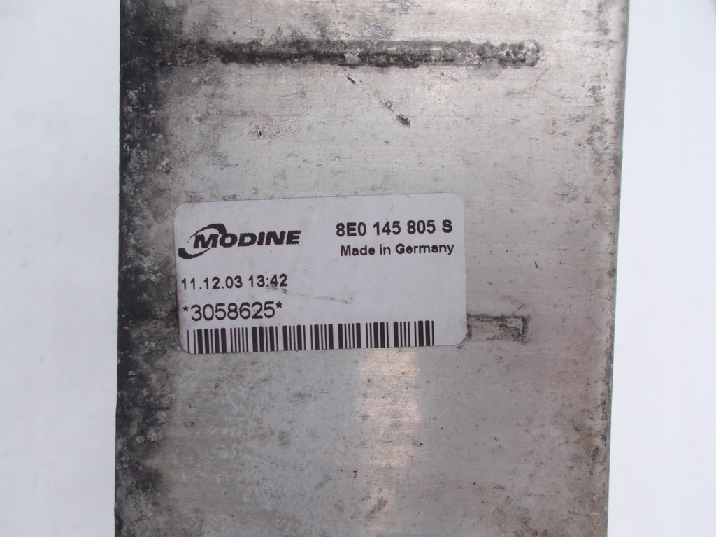 фото №6, Интеркулер радиатор audi a4 b6 1.9 8e0145805s