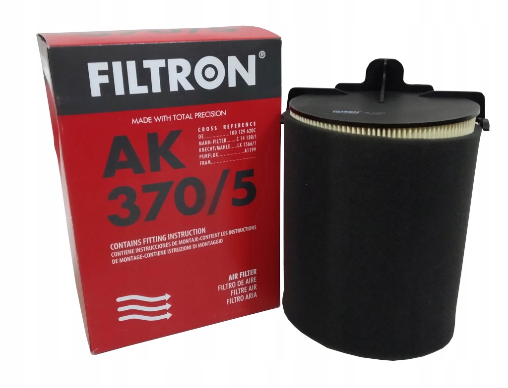 фото №1, Skoda octavia 2 ii 1.6i 2.0 fsi фильтр воздуха