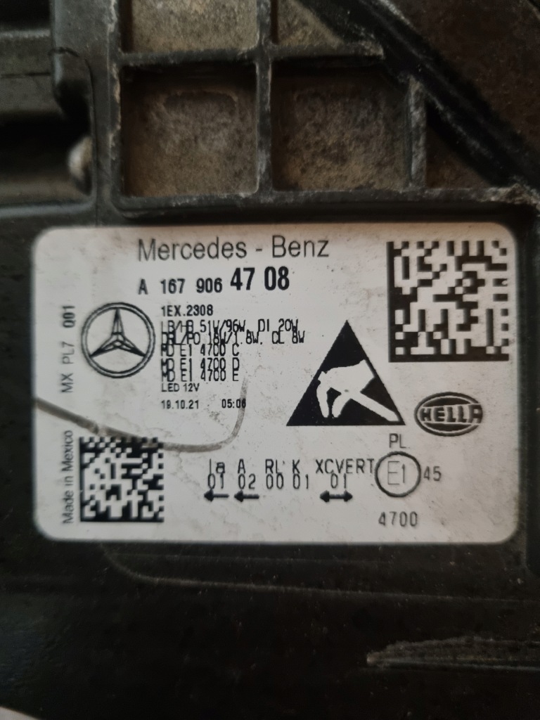 Фара фара mercedes gle w167 multibeam led Ціна