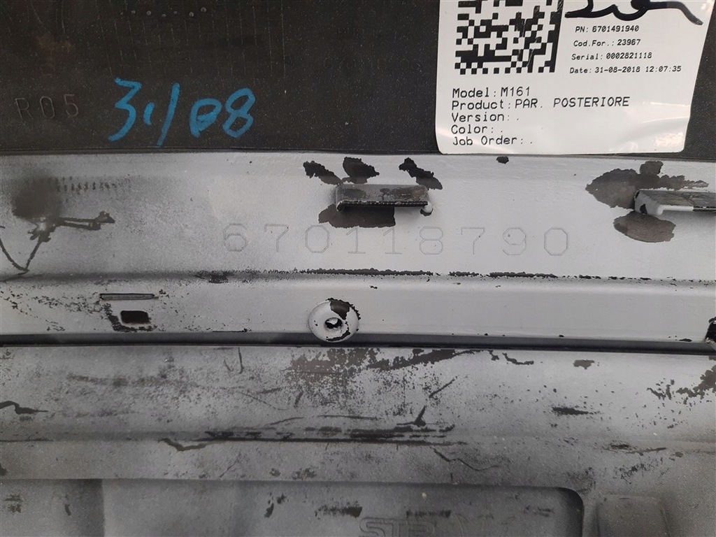 фото №13, Бампер задня maserati levante gts trofeo m161