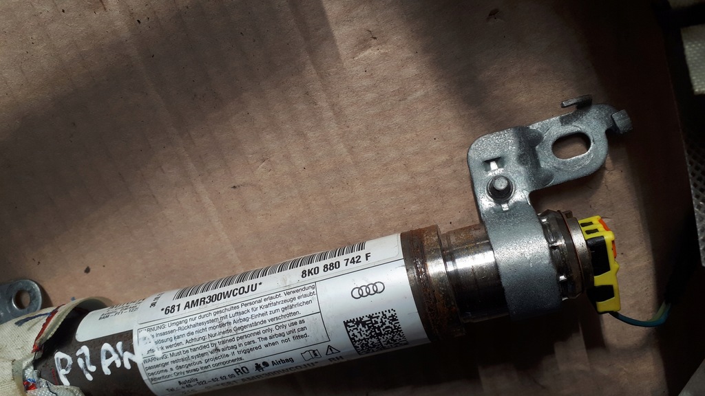 фото №7, S4 b8 lift a4 шторка безпеки повітряна права 8k0880742f