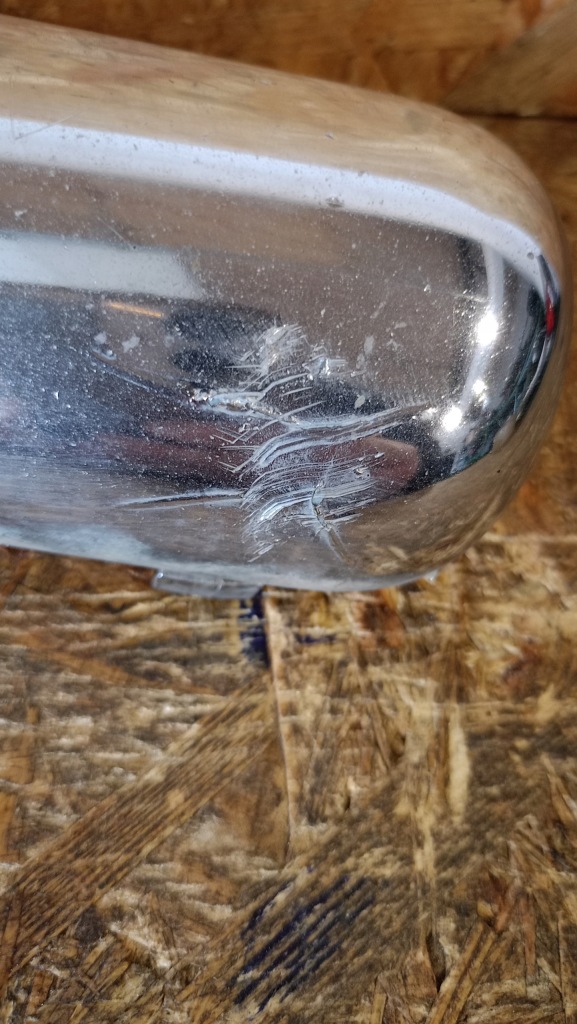 фото №2, Mini cooper r55 r56 молдинг бампера хром права перед