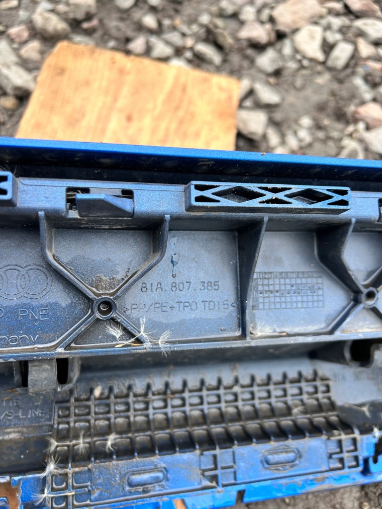 Бампер задняя задний audi q2 81a lift s-line nr.478 с Разборки