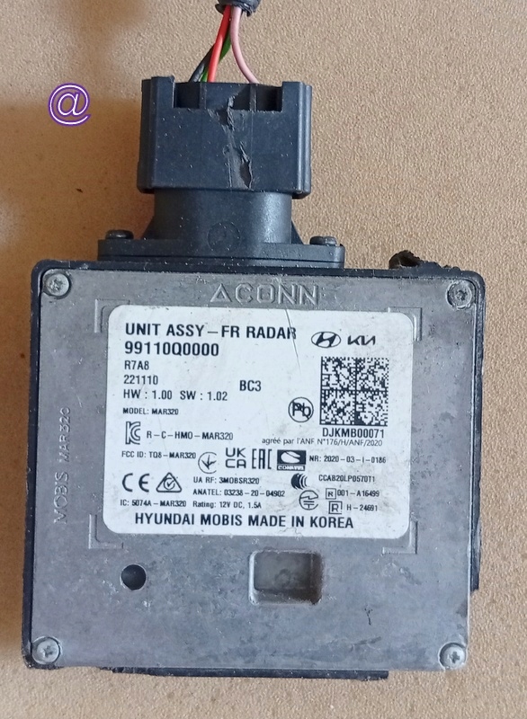 фото №1, 99110q0000 радар hyundai i20 iii