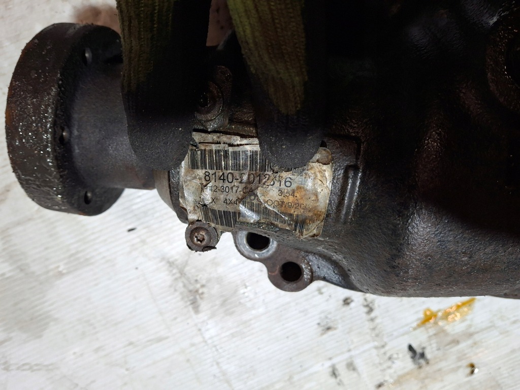 фото №8, Range rover l322 3.6 tdv8 09r диференціал міст передній 7h42-3017-ca 3.54