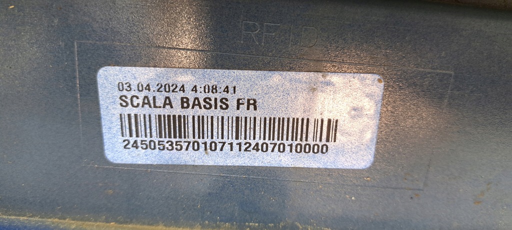 фото №13, Skoda scala 23- lift бампер перед передній