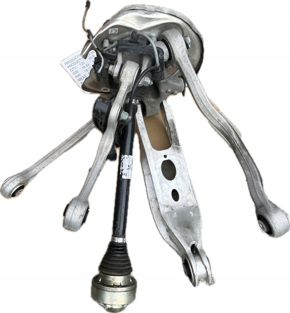 фото №8, Audi q5 a6 s6 a7 c7 c8 задняя правая ступица поворотный кулак с рычагами 4k0505432c