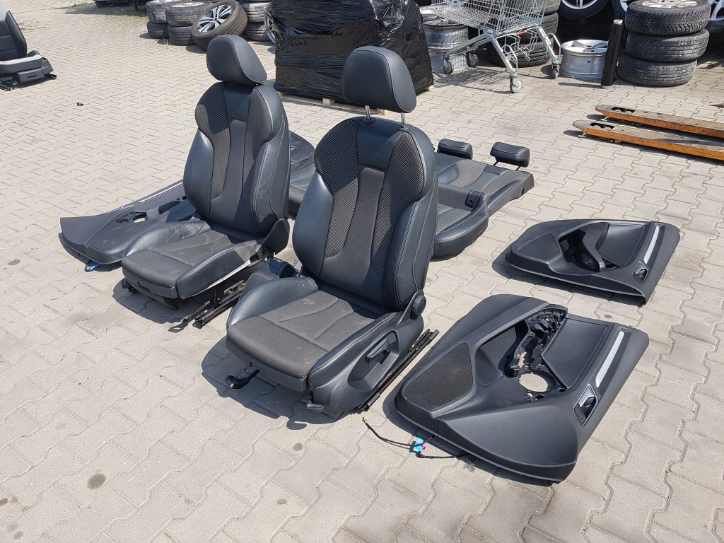 фото №5, Audi a3 8v 13-16r s-line hb сиденья полукожа заднее сиденье 5d sportbacka