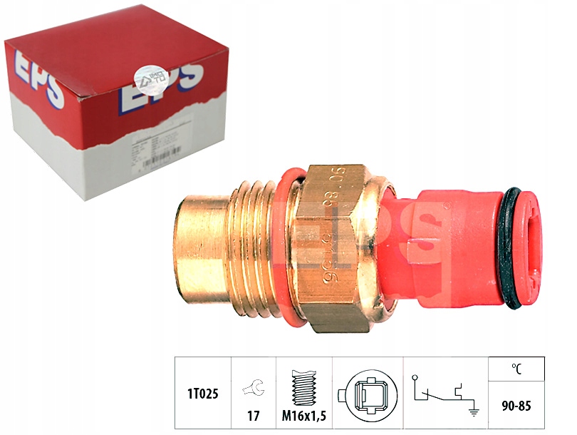 фото №1, Eps 1.850.156 перемикач термічний, вентилятор радіатора