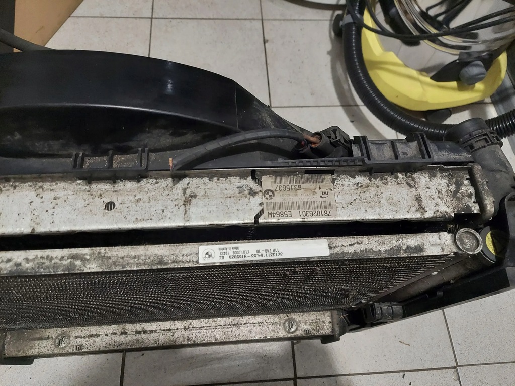 фото №5, Bmw 3 e90 e91 радиатор m57n2d3