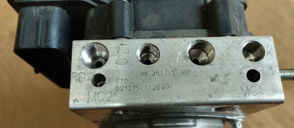 фото №6, Насос тормозная abs opel astra vi l 23r 9835100780 peugeot 308 iii t10