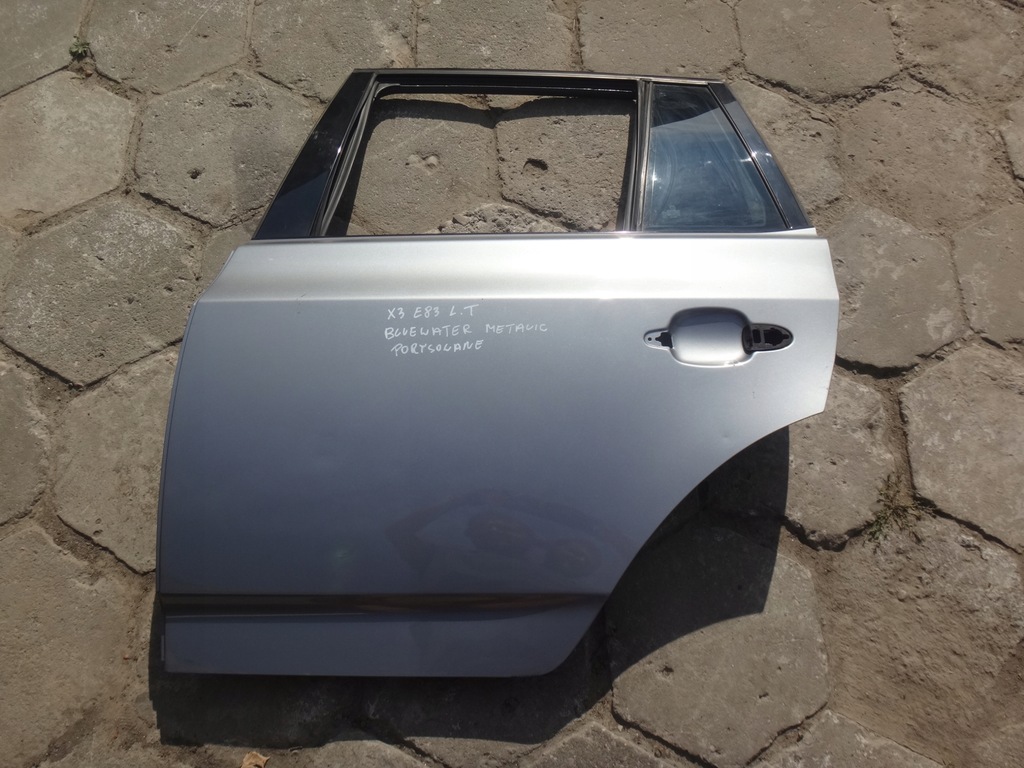 фото №10, Двері ліва лівий задня задні bmw x3 e83 bluewater