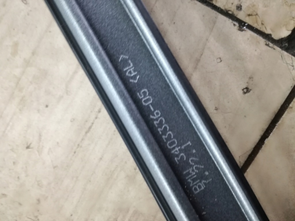 фото №7, Bmw x3 e83 рейлінги дахові комплект titansilber 354/7