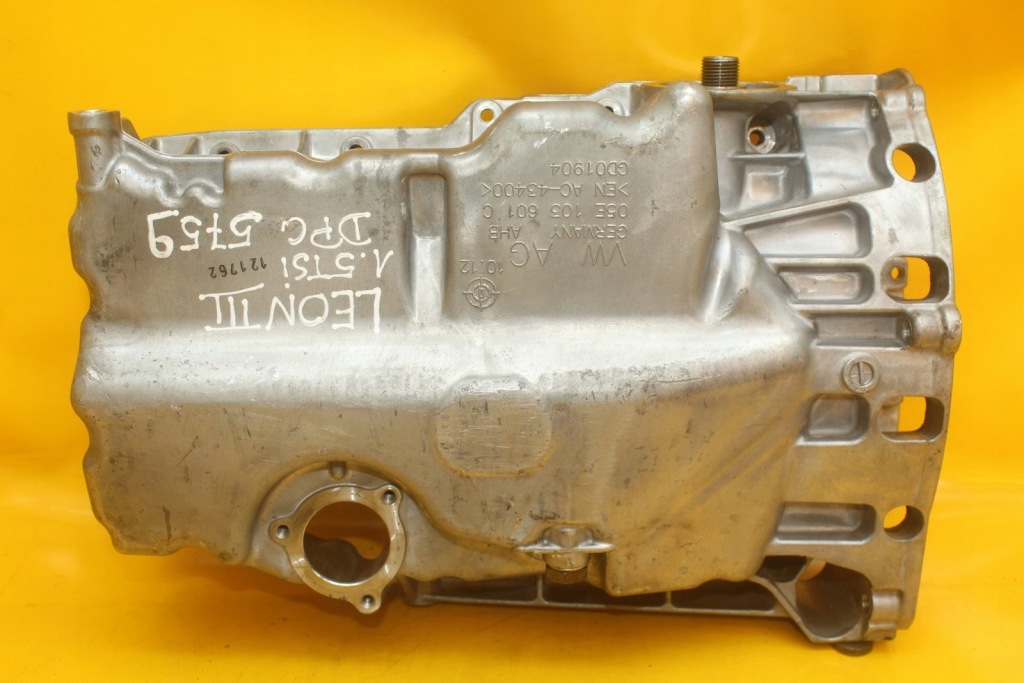 Поддон масляная seat leon 3 audi vw skoda 1.5 tfsi dpc 05e103601c Цена